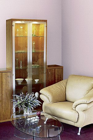 Příklady využití sklovláknitých tapet v interieru