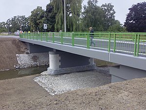 Oprava mostu přes vodní tok na silnici II/330 v Nymburku