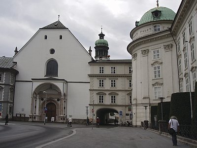 Obr. 2: Innsbruck. Dvorní kostel (Hofkirche)