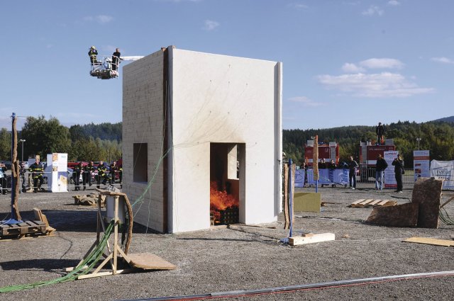 Modelový domek z typových konstrukcí a materiálů Knauf