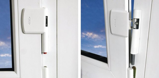 Ochrana okenních pantů je nenápadná a vysoce účinná ochrana proti vypáčení okna