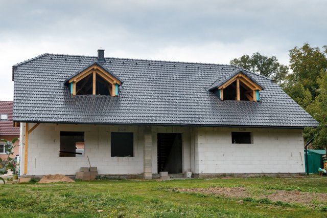 3. místo: Vrbatův Kostelec &ndash; realizace střechy rodinného domu