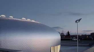 Sportovní hala Dolní Břežany získala v soutěži České ceny za architekturu 2018 čestné uznání