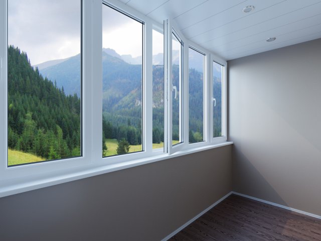 Pokud vnitřní parapety sladíte s okny, celý prostor bude působit čistě a harmonicky.