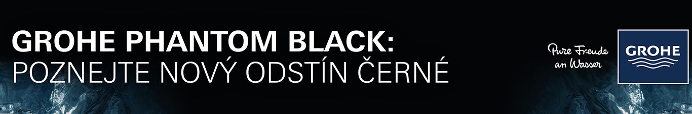 GROHE PHANTOM BLACK: Objevte nový odstín černé