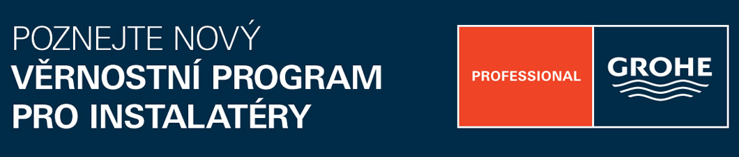 Exkluzivní věrnostní program GROHE+ pro instalatéry