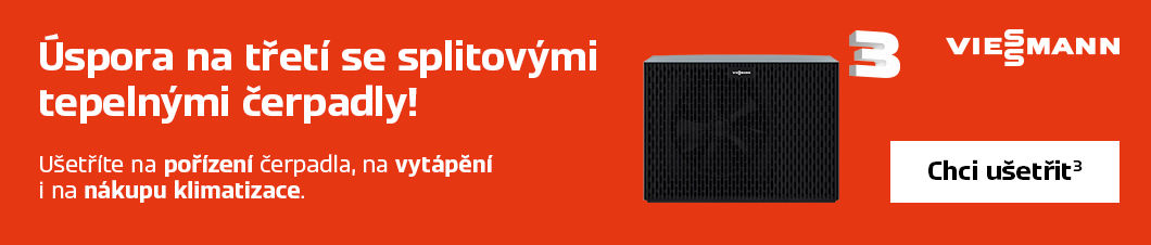 Pořiďte si splitové tepelné
čerpadlo Viessmann v unikátní akci!