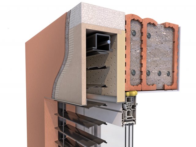 Purenit box + žaluzie