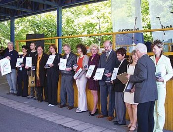 Slavnostní vyhlášení vítězných projektů prvního ročníku soutěže "Cena Holcim pro rozvoj regionu Železných hor."