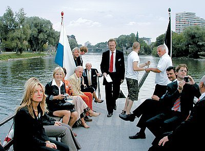 Vyjížďka lodí po řece Dunaj