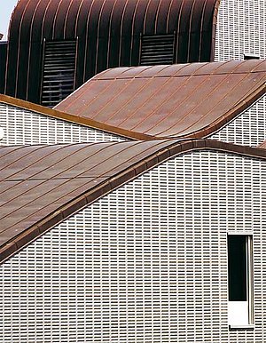 s plechovou střešní krytinou lze pokrýt střechy nejrůznějších tvarů