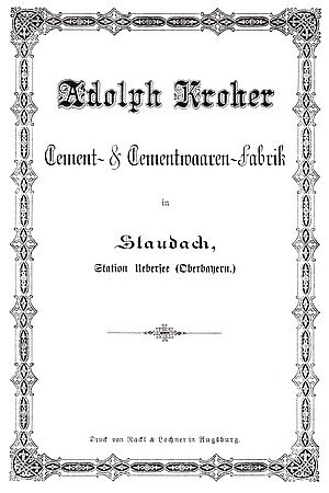 Brožura z roku 1878