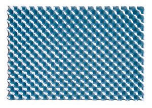 Obr. 3: Absorpční panely BASOTECT® – profilovaný panel noppen
