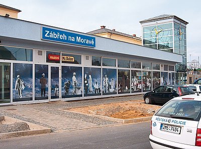 Nová staniční hala v Zábřehu na Moravě