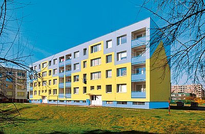 Brno – panelový dům
