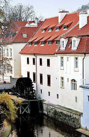 Velkopřevorský mlýn, Čertovka, Praha 1