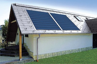 fotovoltaické panely na RD
