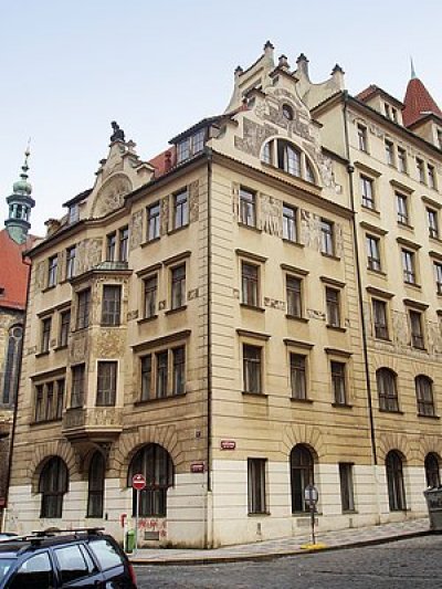 Obr. 5: Hlávkova kolej, Jenštejnská 1, Praha 2