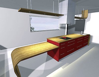 „Ostrovní kuchyň” od Ondřeje Karpianuse z MZLU v Brně získala Cenu za design.