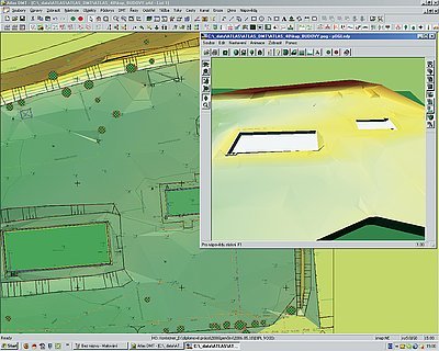 Grafický výstup programu Atlas DMT