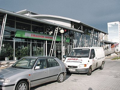 Zákaznické centrum automobilky Škoda Auto v Mladé Boleslavi