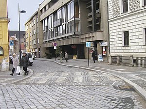 Oprava ulice Karlovy z centrálního náměstí v Kolíně