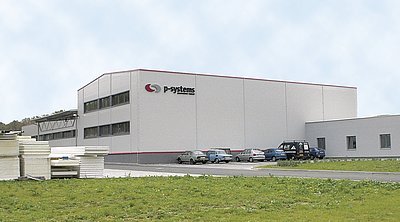 Nová výrobní hala firmy P-Systems s.r.o.