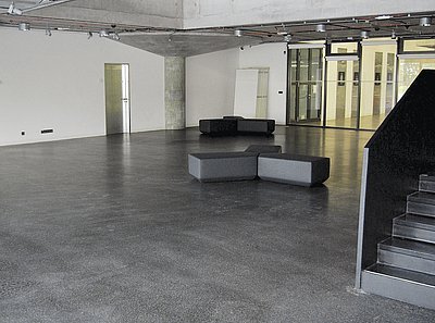 Podlahy v Národní technické knihovně v Praze-Dejvicích