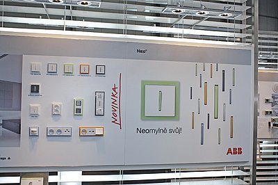 Designová řada Neo - domovní spínače a zásuvky - ABB