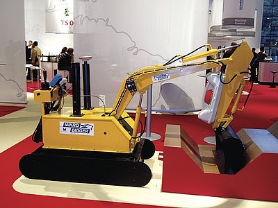 Obr. 4: Model rypadla MicroDigger firmy Scanlaser