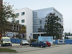 Nový pavilon dětského oddělení Nemocnice České Budějovice (Foto archiv nemocnice)