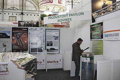 Expozice nejnovějších produktů