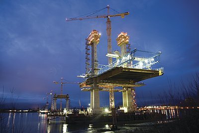 Golden Ears Bridge: Inovační výstavba mostu ve Vancouveru