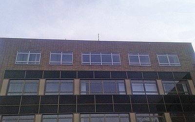 Obr. 2: Řídící centrum distribuce elektrické energiie administrtivní budovy EON v Brně