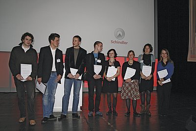 Vítězové ročníku Schindler Award 2008