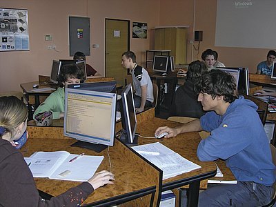 Prostor počítačové učebny