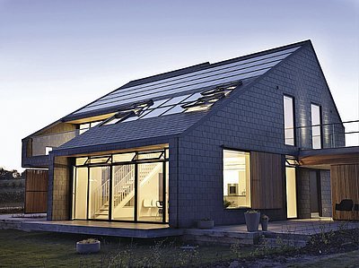Při návrhu aktivních domů z projektu VELUX Model Home 2020 byl pro modelaci osvětlení budov denním světlem využit právě Daylight Visualiser 2 (na obrázku Dům pro život).