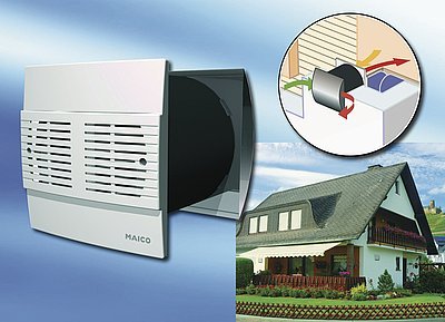 Ventilační přístroj WRG 35 s rekuperací tepla