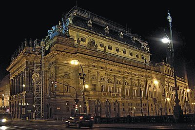 Budova Národního divadla v Praze