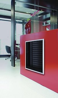 Skleněné panely ECOSUN G spojují úsporné infračervené
vytápění s čistým designem skla
