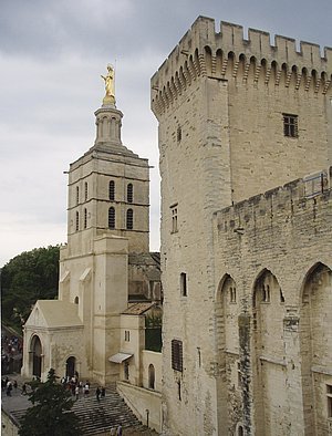 Obr. 9: Avignon, katedrála
Notre-Dame-des-Doms