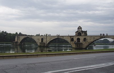Obr. 6: Avignon, Pont d‘Avignon