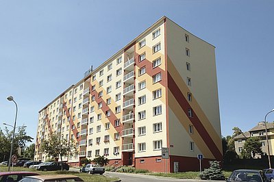 Panelový dům, ul. 17. listopadu,
Klášterec nad Ohří