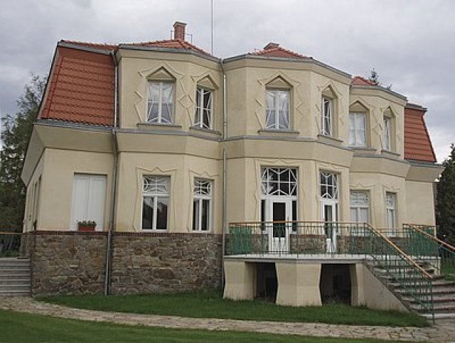 Kubistická Bauerova vila v Libodřicích na Kolínsku, foto: Alena Michálková