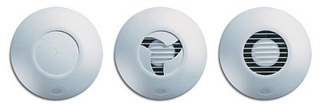 Tři polohy ventilátoru iCON