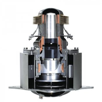 Stirlingův motor s volným pístem
pracuje bez klikové hřídele a je bezúdržbový