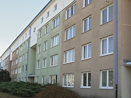 Regenerace povrchových úprav
zateplených objektů domů MČ Líšeň