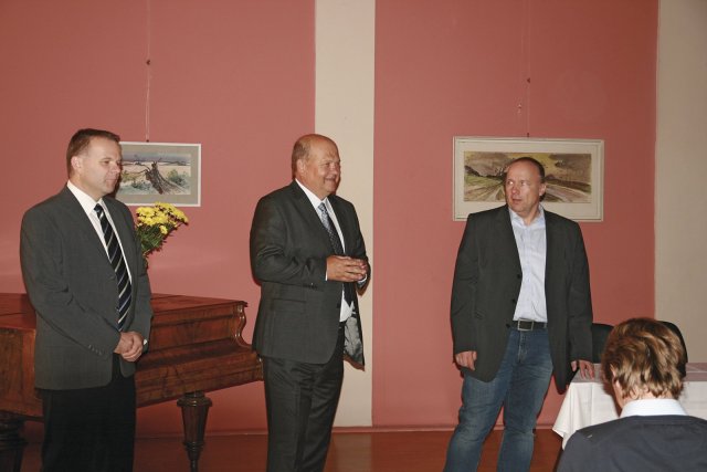 Přivítání hostů se ujal generální ředitel
společnosti Ing. Cyril Svozil (uprostřed)