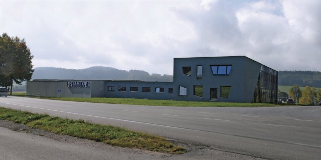 Pohled na sídlo firmy STAVONA