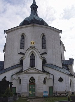 Obr. 1: Kostel Sv. Jana Nepomuckého na Zelené hoře